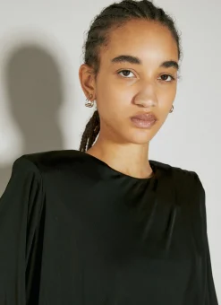 Draped Fluid Dress