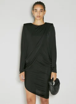Draped Fluid Dress