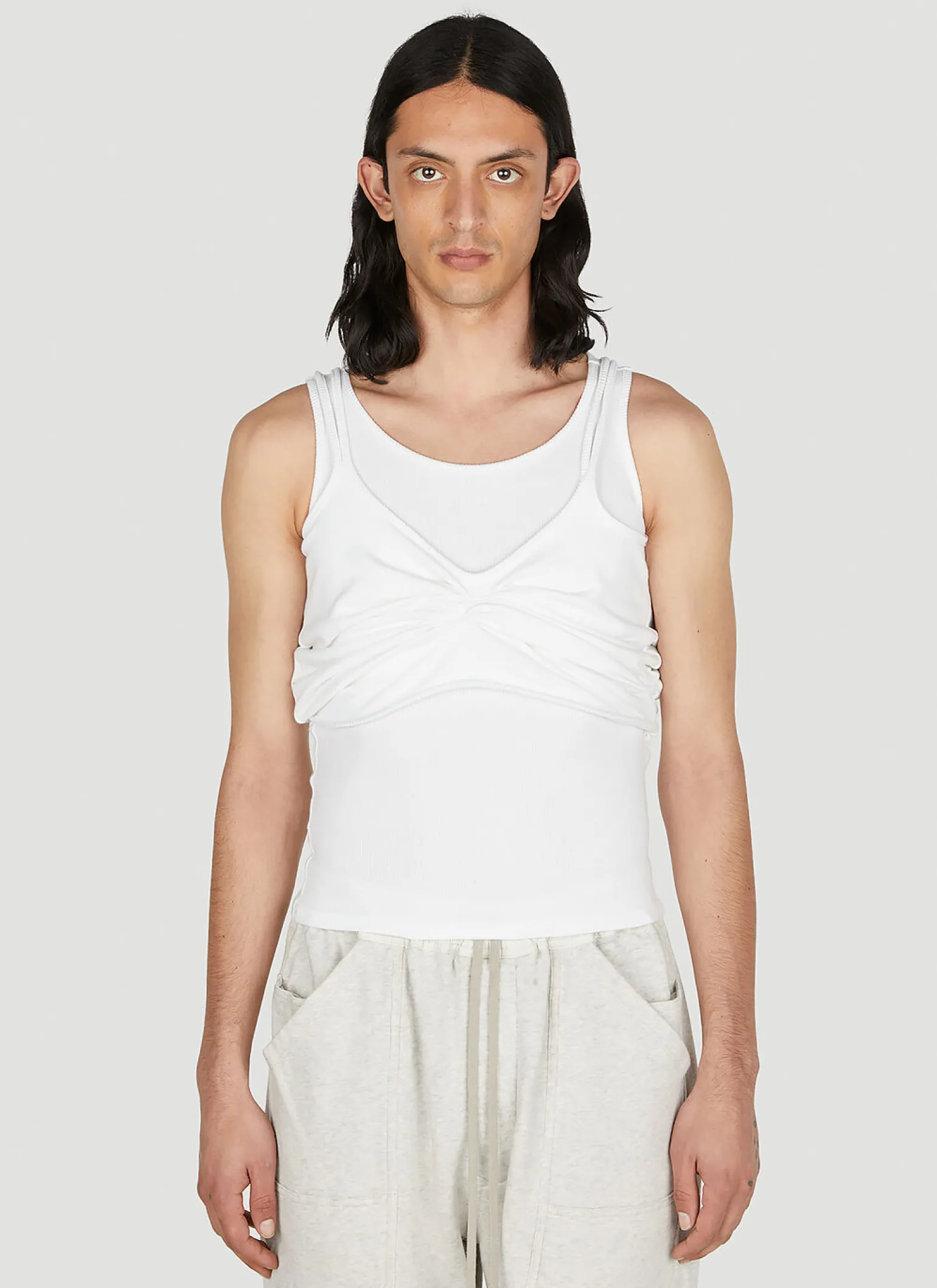 Draped Tank Top