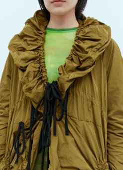 Drapy Hooded Parka
