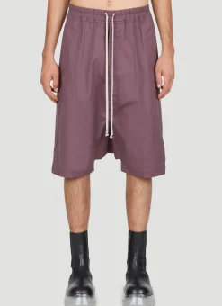 Drawstring Bermuda Shorts