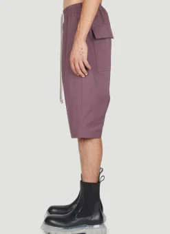 Drawstring Bermuda Shorts