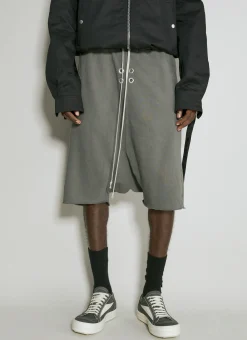 Drawstring Track Shorts
