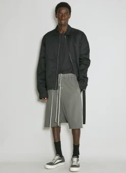 Drawstring Track Shorts