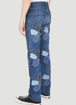 Drop 6 Flowers Jeans