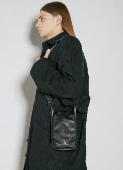 Drum Leather Flap Mini Shoulder Bag