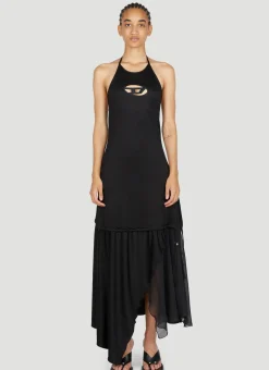 D-Saliar-Od Halterneck Dress