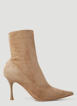 Dunn Suede High Heel Boots
