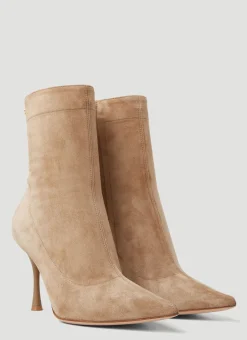 Dunn Suede High Heel Boots