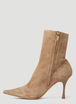 Dunn Suede High Heel Boots