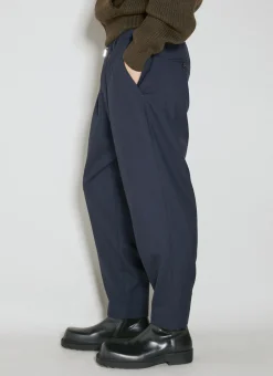 Elasticated Waistband Wool Pants