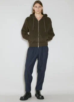 Elasticated Waistband Wool Pants