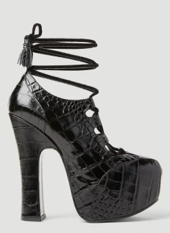 Elevated Ghillie Platform Shoes