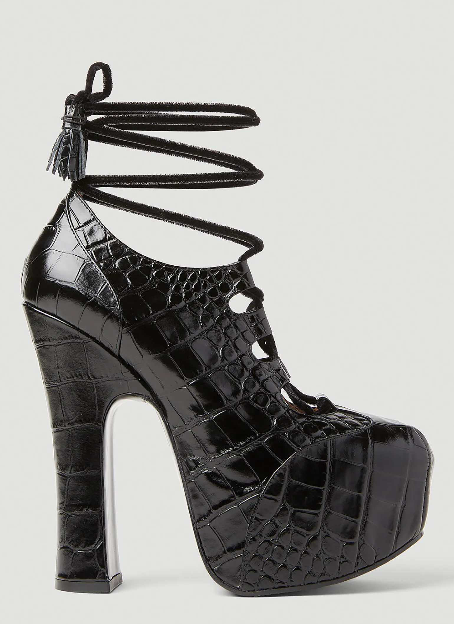 Elevated Ghillie Platform Shoes