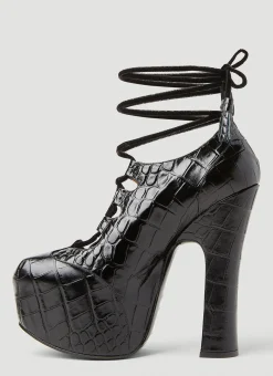 Elevated Ghillie Platform Shoes
