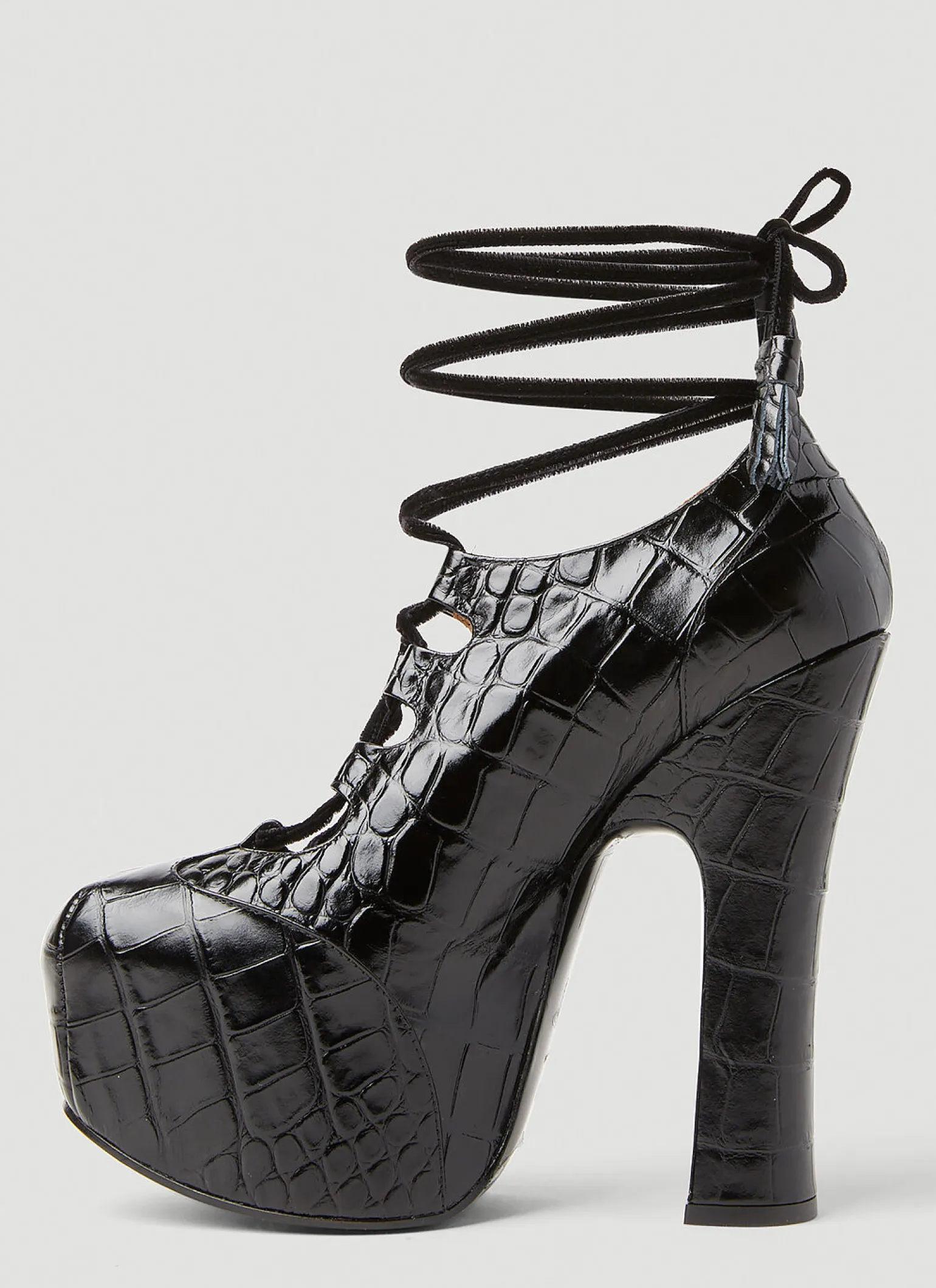 Elevated Ghillie Platform Shoes