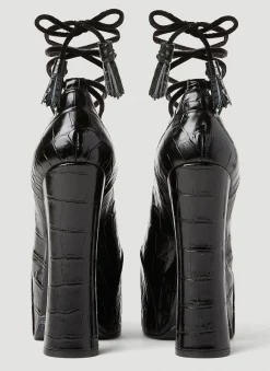 Elevated Ghillie Platform Shoes