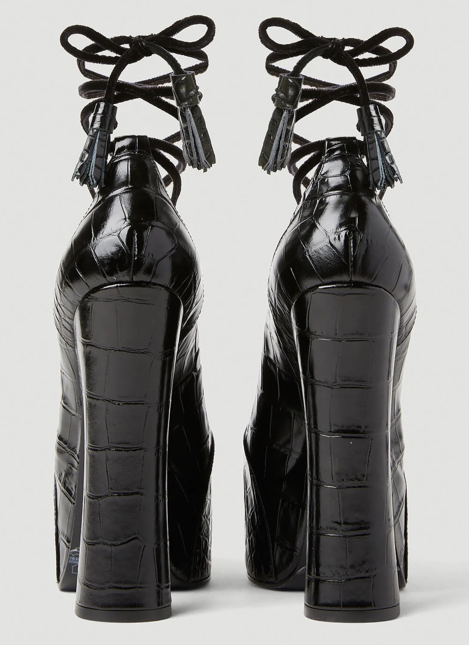 Elevated Ghillie Platform Shoes
