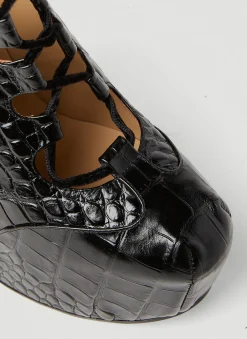 Elevated Ghillie Platform Shoes