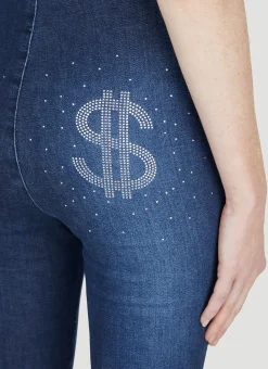 Embellished Capri Jeans
