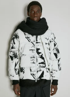 Embossed Logo Scarf
