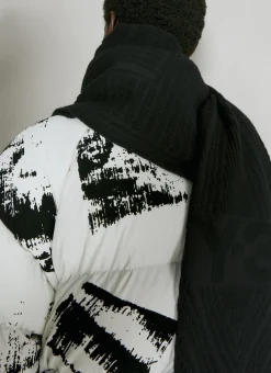 Embossed Logo Scarf