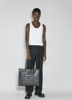 Embossed Logo Tote Bag