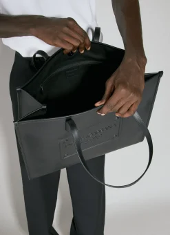 Embossed Logo Tote Bag
