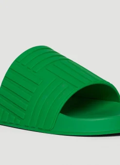 Embossed Rubber Slides
