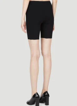 Embroidered Logo Cycling Shorts