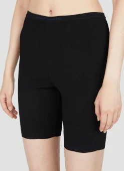 Embroidered Logo Cycling Shorts