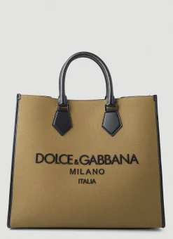 Embroidered Logo Tote Bag