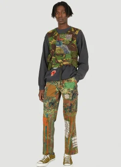 Embroidered Military Vest