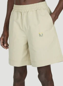 Embroidered Shorts