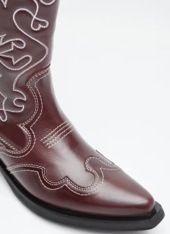 Embroidered Western Boots