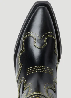 Embroidered Western Boots