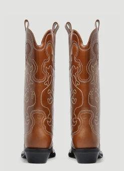 Embroidered Western Boots