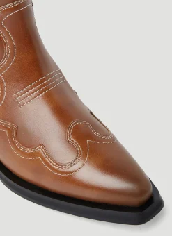 Embroidered Western Boots