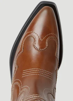 Embroidered Western Boots