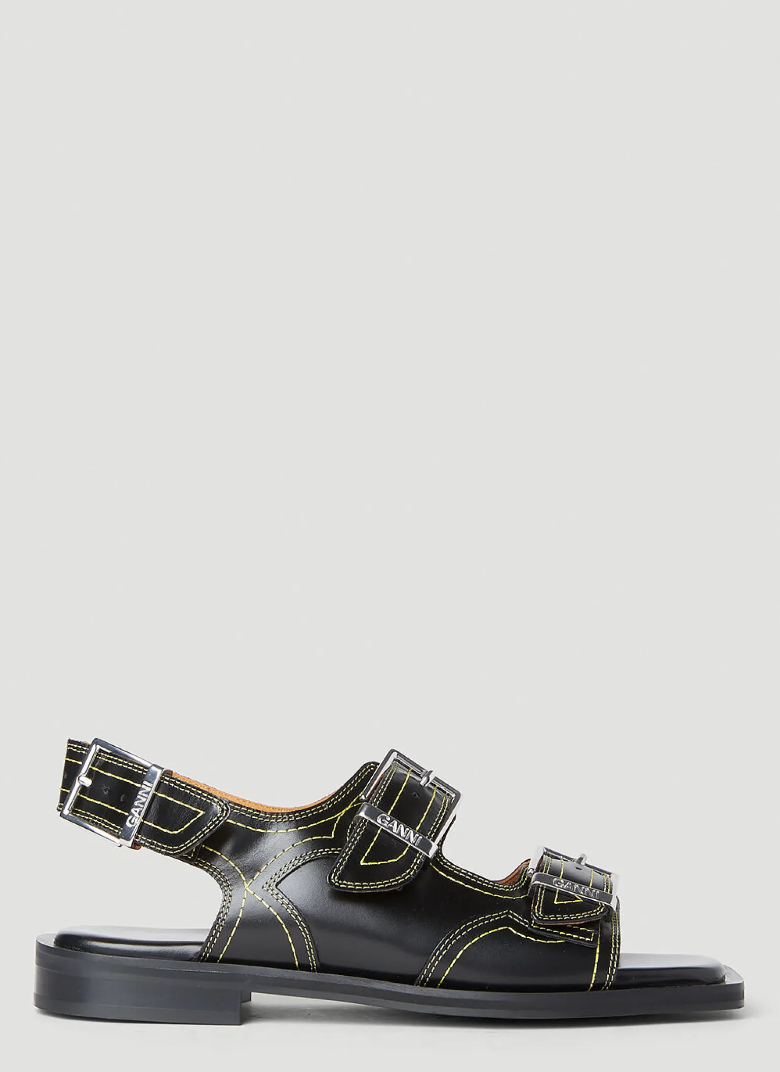 Embroidered Western Sandals