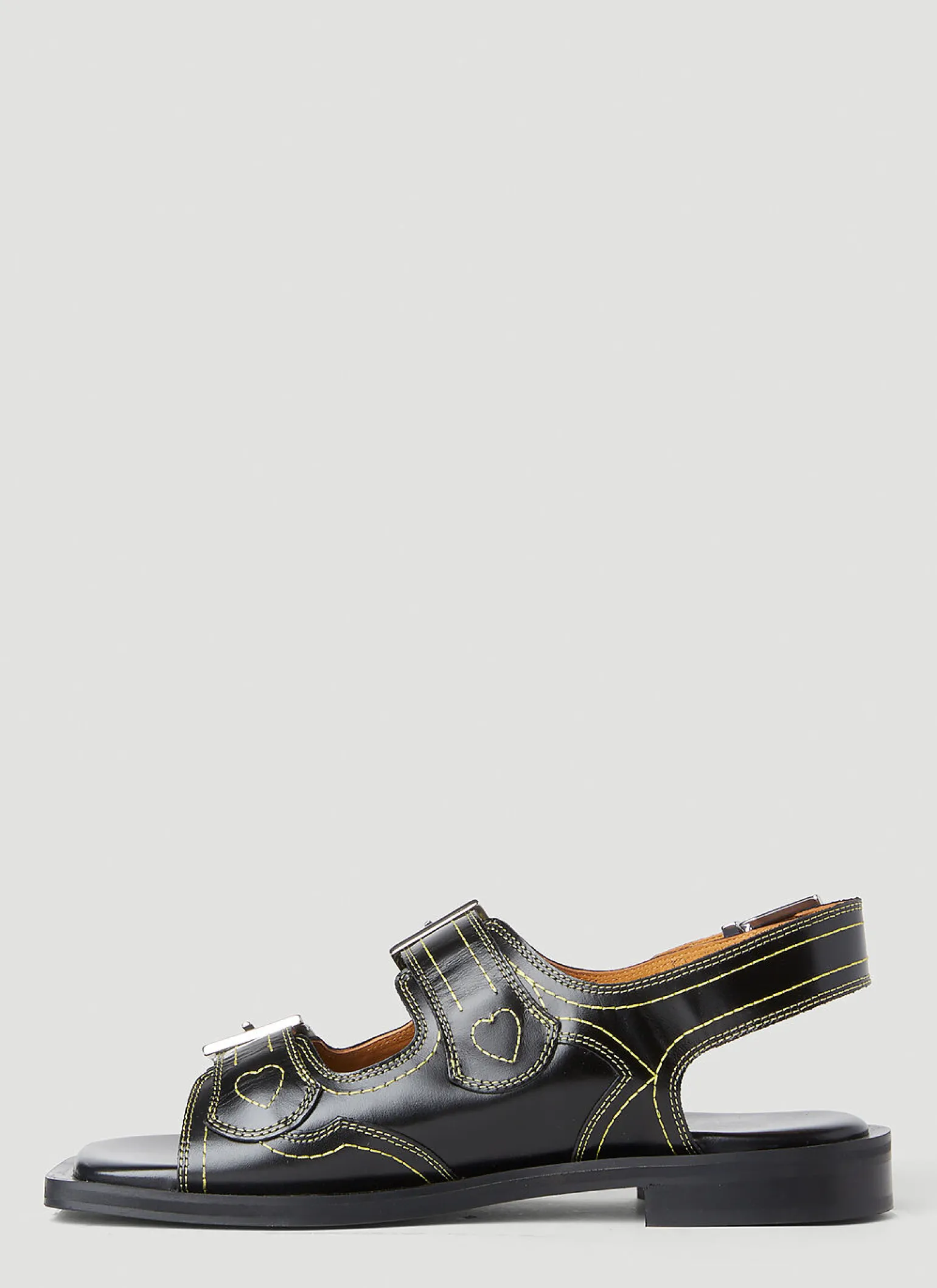 Embroidered Western Sandals