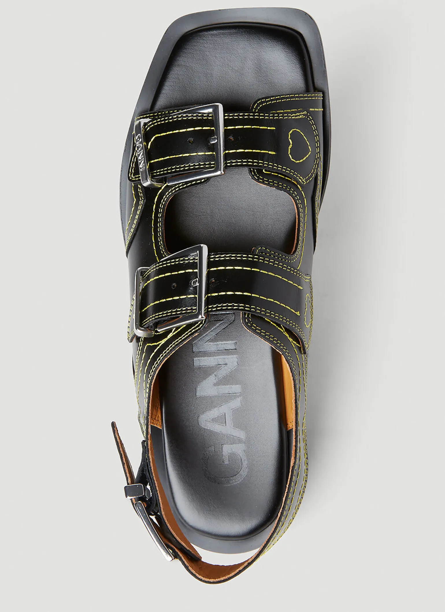 Embroidered Western Sandals