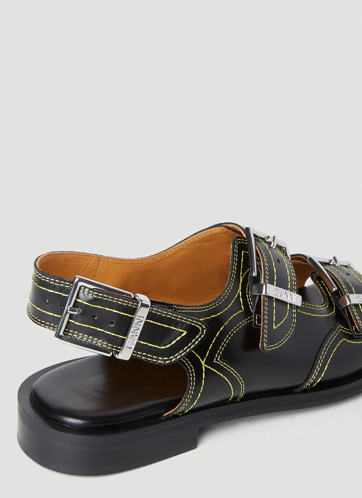 Embroidered Western Sandals