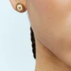 Enamel Medusa Stud Earrings