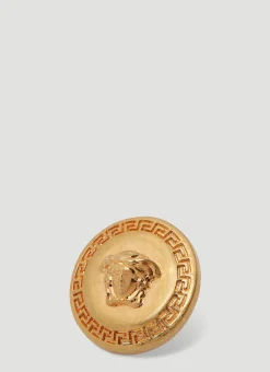 Enamel Medusa Stud Earrings