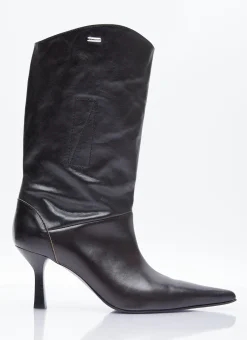 Envelope Leather Boots