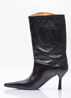 Envelope Leather Boots