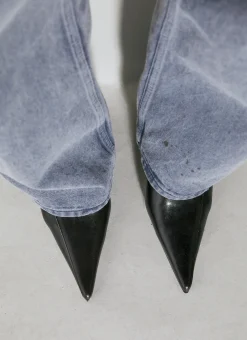 Envelope Leather Heels