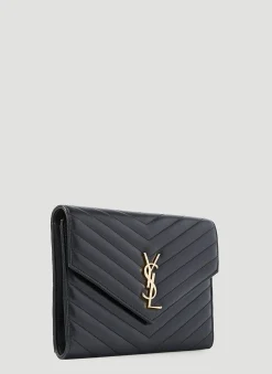 Envelope Logo Clutch