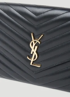 Envelope Logo Clutch